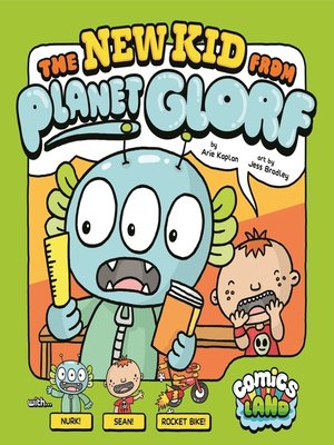 cover image of The New Kid from Planet Glorf
